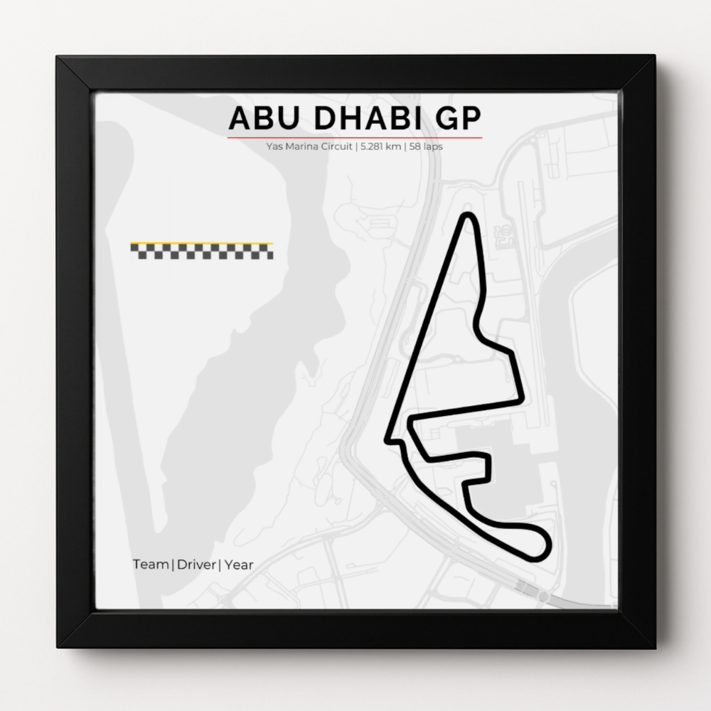 F1 Track Frames – Handgemaakte F1 Displayframes met 3D Circuits – Mijn ...